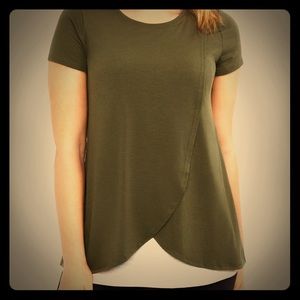 Motherhood Maternity Pull-Aside Nursing Shirt